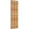 Ekena Millwork Spaced Board-n-Batten Shutters, Rough Sawn Western Red Cedar, 23W x 62H, PR RBS06S23X062RWR - alternate 2